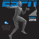 Cover features mystery athlete